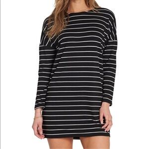 Billabong Simply Put T-Shirt Dress Black Size XS